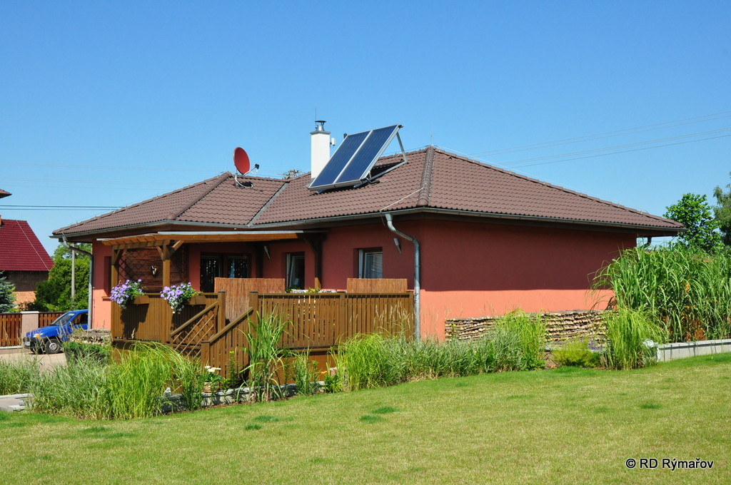 Montovaný dom Largo 107, solárne kolektory