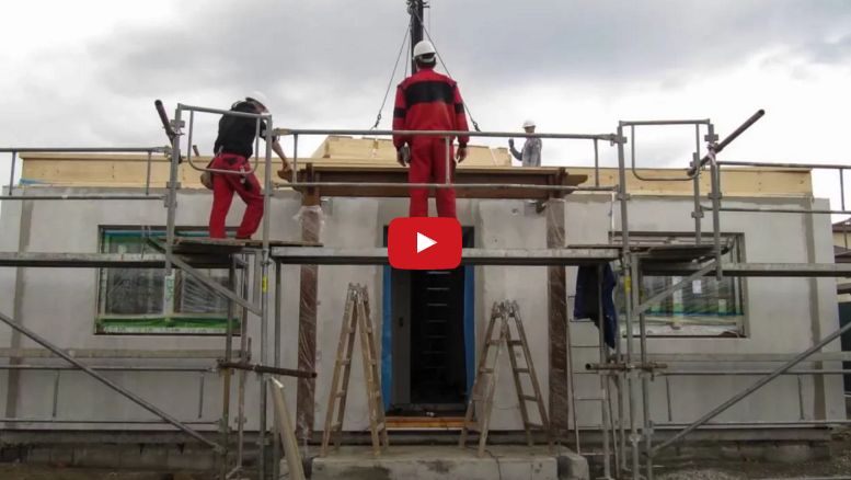Montovaný bungalov Largo 98 – časozber – video od klienta
